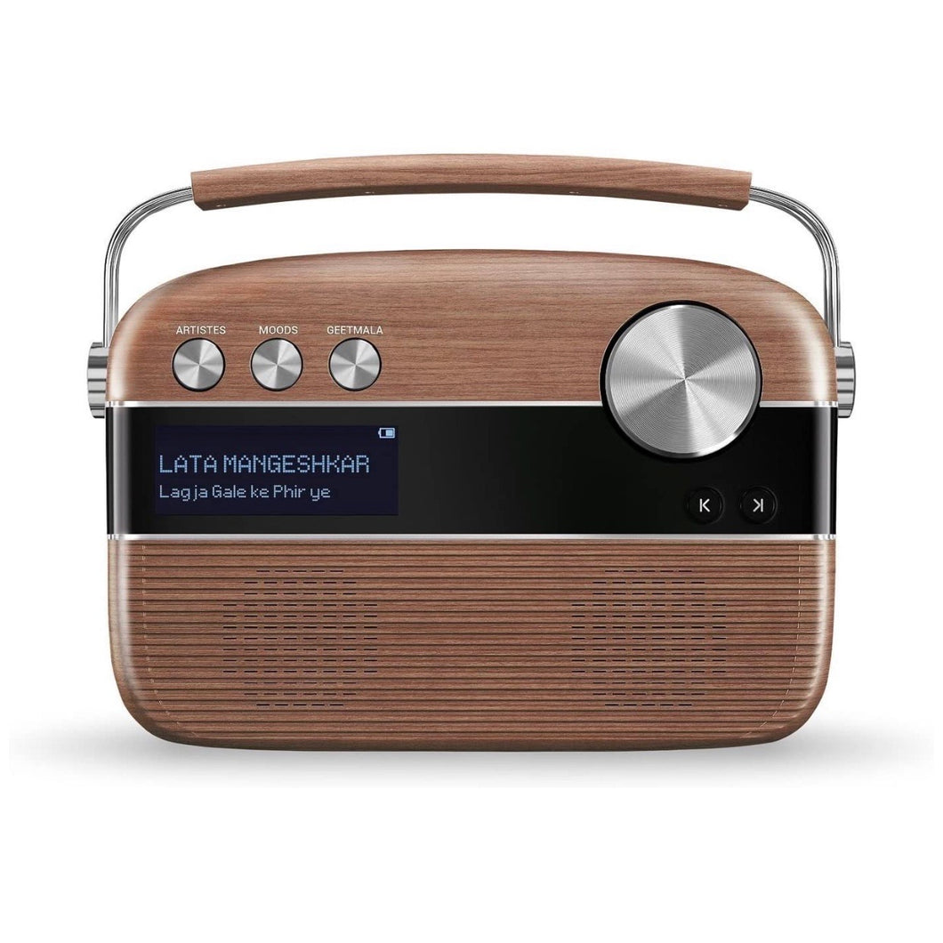 Saregama Carvaan Hindi - Portable Music Player with 5000 Preloaded Songs, FM/BT/Aux & USB