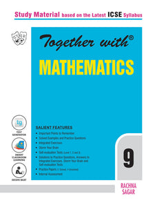 Together with ICSE Mathematics Study Material for Class 9