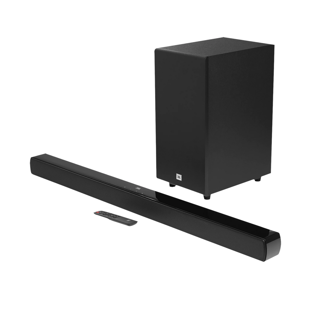 JBL Cinema SB190 380W Bluetooth Soundbar with Remote (Dolby Atmos, 2.1 Channel, Black)