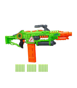 Nerf Revoltinator Zombie Strike Toy Blaster with Motorized Lights Sounds and 18 Official Nerf Darts For Kids, Teens, and Adults