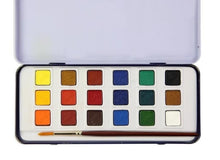 Load image into Gallery viewer, Camel Artists Water Colour Cakes-18 shades
