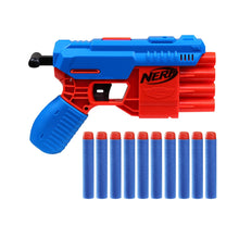 Load image into Gallery viewer, Nerf Alpha Strike Fang QS-4 Toy Blaster, 4-Dart Blasting Fire 4 Darts in a Row, 10 Official Nerf Elite Darts Easy Load-Prime-Fire, Toys for Kids, Teens, Adults, Boys and Girls, Outdoor Toys
