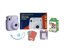 Load image into Gallery viewer, Fujifilm Instax Mini 11 Mega Pack -Blue/white/purple/grey/pink
