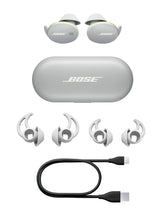 Load image into Gallery viewer, Bose Sport Truly Wireless Bluetooth in Ear Earphone with Mic (Glacier White)
