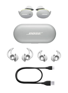 Bose Sport Truly Wireless Bluetooth in Ear Earphone with Mic (Glacier White)