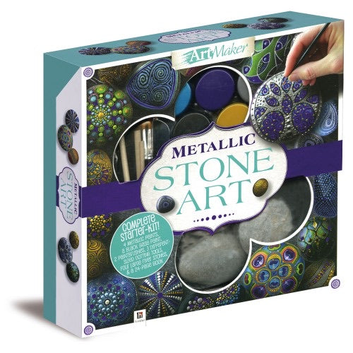Art Maker Metallic Stone Art
