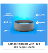 Load image into Gallery viewer, Echo Dot (3rd Gen) – New and improved smart speaker with Alexa (Grey)
