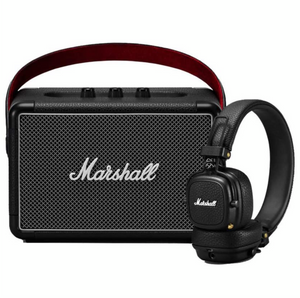 Marshall Kilburn II Bluetooth Speaker and Major III Bluetooth Headphone (Combo)