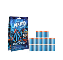 Load image into Gallery viewer, Nerf Elite 2.0 50-Dart Refill Pack , 50 Official Nerf Elite 2.0 Foam Darts ,Compatible with All Nerf Blasters That Use Elite Darts
