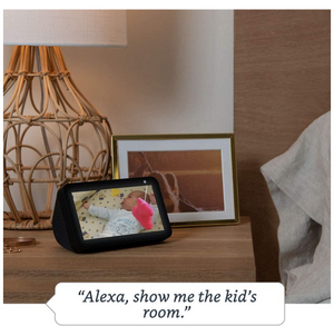 Introducing Echo Show 5 - Smart display with Alexa - 5.5" screen & crisp sound (Black)