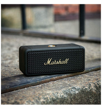 Load image into Gallery viewer, Marshall Emberton Portable Bluetooth Speaker - Black and Brass
