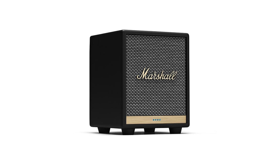 Marshall Uxbridge Home Voice Speaker with Amazon Alexa Built-in, Black