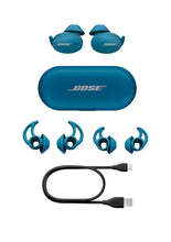 Load image into Gallery viewer, Bose Sport Truly Wireless Bluetooth in Ear Earphone with Mic (Baltic Blue)
