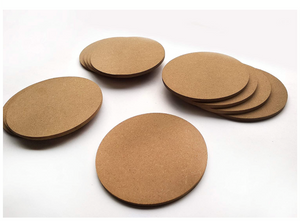 Plain Round MDF Coasters Set of 12- for Activity - decoupage - DIY Circle MDF Coasters - Circle