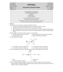 10 Chapterwise MCQs Book for ICSE Class 10 Semester I Exam 2021 : 2000+ New Pattern Questions (Physics, Chemistry, Maths, Biology, Computer Applications)