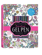 Load image into Gallery viewer, Kaleidoscope: Fabulous Gel Pen Coloring Kit

