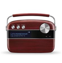 Load image into Gallery viewer, Saregama Carvaan Portable Music Player with 5000 Preloaded Songs, FM/BT/AUX(Cherry Red)
