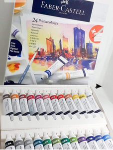 Faber Castell- 24 Pc Water Colours Tubes