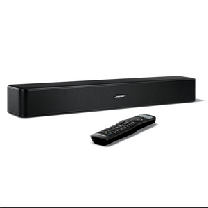 Bose Solo 5 TV Soundbar Sound System with Universal Remote Control, Black