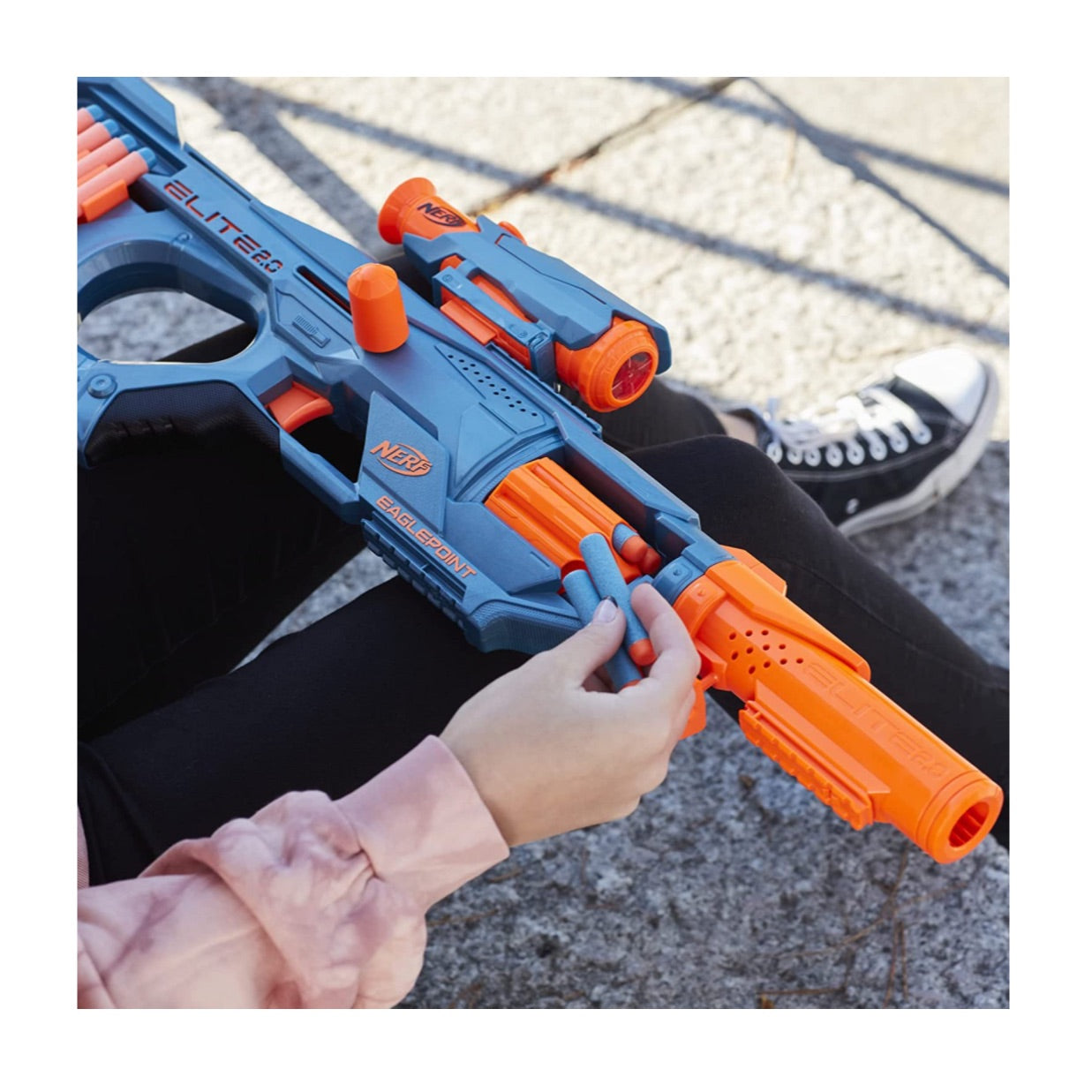 Buy Nerf Elite 2.0 Eaglepoint RD-8 blaster, with Detachable Scope