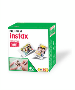 Fujifilm Instax Mini Film - Variety Pack, Instant Camera Film, 40  exposures, 5.4cm x 8.6cm (film size)