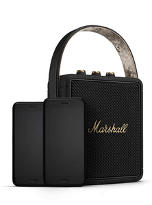 Marshall Stockwell II Portable Speaker-Black & Brass Edition