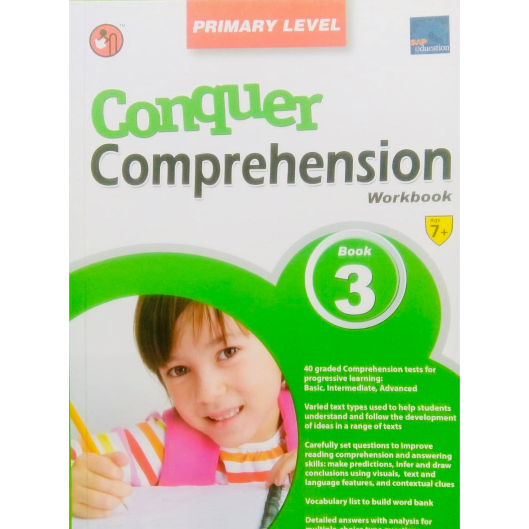 Conquer  Comprehension Workbook for ages 7+