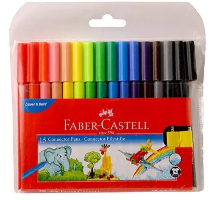 Faber Castell 10 pc Connector Pens