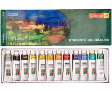 Load image into Gallery viewer, Camlin Students Oil Colours 12 Shades 9ml
