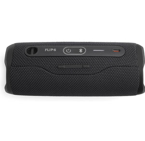 JBL Flip 6 - Portable Bluetooth Speaker, Powerful Sound and deep bass, IPX7 Waterproof, 12 Hours of Playtime, JBL PartyBoost for Multiple Speaker Pairing, Speaker for Home, Outdoor and Travel (Black)