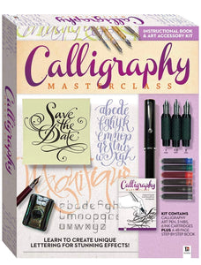 Calligraphy Master Class Kit and Book: Learn to Create Unique Lettering for Stun