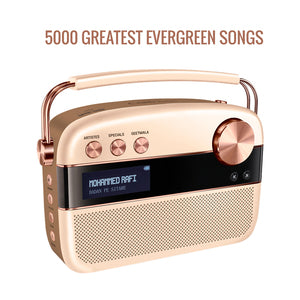 Saregama Carvaan Bluetooth Multimedia Speaker- Rose Gold