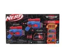 Load image into Gallery viewer, Nerf Alpha Strike Optic QS-4 Duel Targeting Set ,22-Pieces ,Includes 2 Blasters, 4 Half-Targets, 16 Official Nerf Darts
