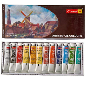 Camlin Artists Oil Colours - 20ml -12 Pc