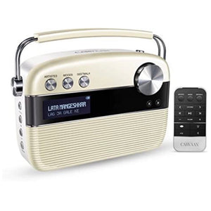 Saregama Carvaan 6 W Bluetooth Home Audio Speaker, SC04 (Porcelain White, Stereo