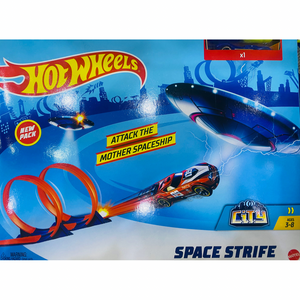 Space Strife Hot Wheels Track Set