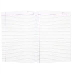 Navneet Youva | Soft Bound | Brown Note Book | 18x24cm | Single Line + Red & Blue + Medium Square | 180 Pages |