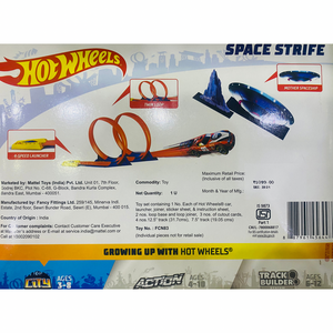 Space Strife Hot Wheels Track Set