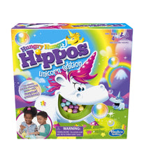 Load image into Gallery viewer, Hasbro Gaming Hungry Hungry Hippos Unicorn Edition Board Game; Pre-School Game for Kids Ages 4 and Up; for 2 to 4 Players
