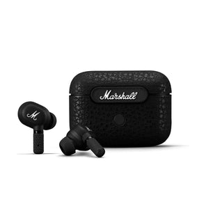 Marshall Motif True Wireless Noise Canceling Headphones, Black