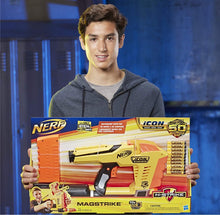 Load image into Gallery viewer, NERF Magstrike N-Strike Air-Powered Toy Blaster, 50th Anniversary Icon Series, for Kids, Teens, Adults
