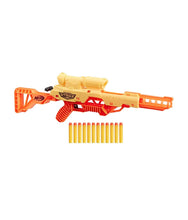 Load image into Gallery viewer, Nerf Plastic Alpha Strike Wolf Lr-1 Blaster with Targeting Scope, 12 Darts, Breech Load, Pump Action, Easy Load, Multicolour
