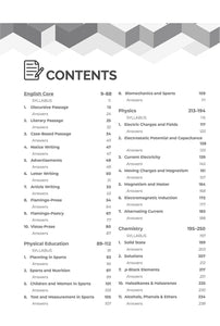 Chapterwise Objective MCQs Science (PCB) Book for CBSE Class 12 Term I Exam : 2000+ Multiple Choice Questions - (English, Physics, Chem, Bio, Phys Ed)