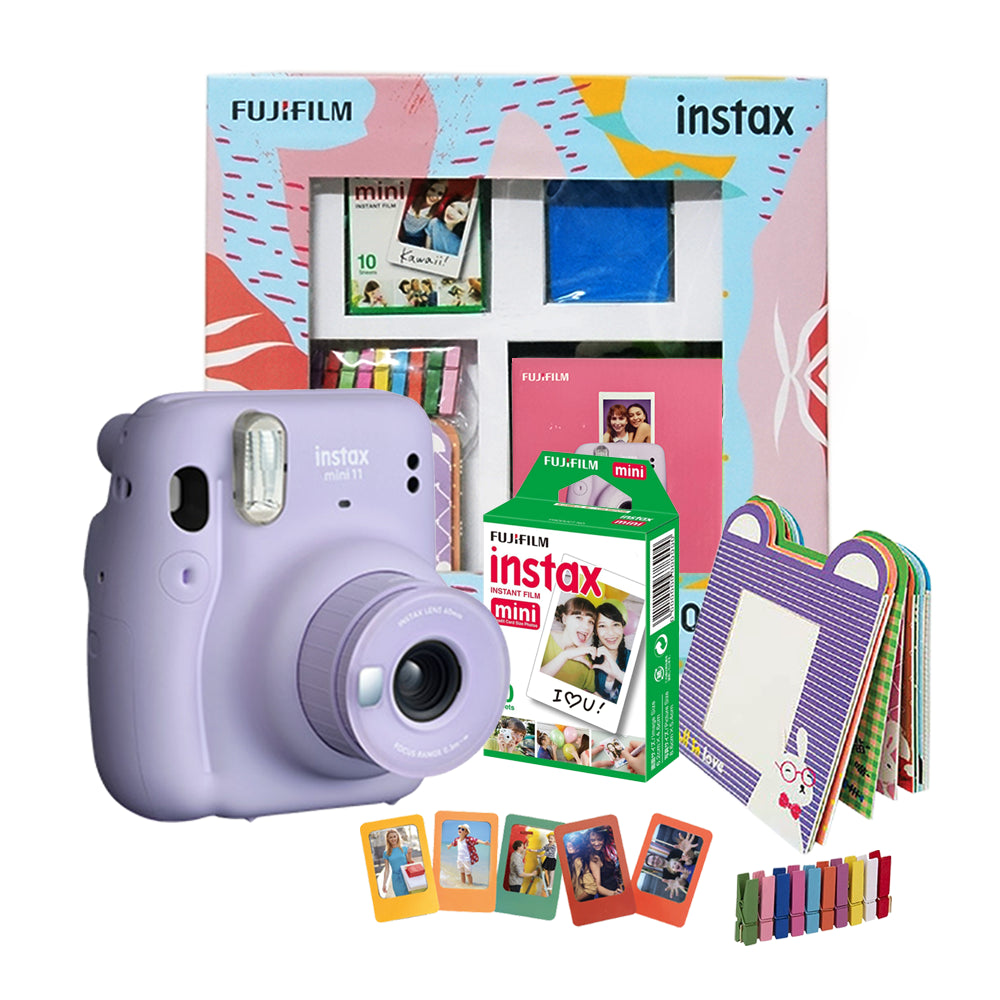 Fujifilm Instax Mini 11 Delight Box- Lilac Purple