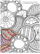 Load image into Gallery viewer, Kaleidoscope: Fabulous Gel Pen Coloring Kit

