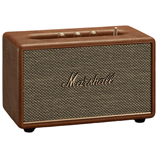 Marshall Action III 60W Portable Bluetooth Speaker (Signature Sound, Stereo Channel, Brown)