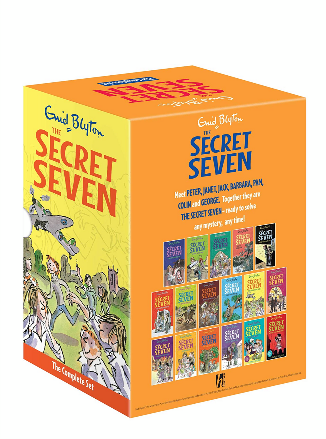 Secret Seven Complete Boxset of 17 Titles