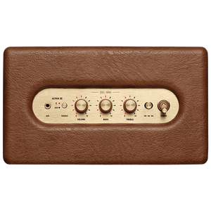 Marshall Action III 60W Portable Bluetooth Speaker (Signature Sound, Stereo Channel, Brown)