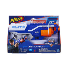 Load image into Gallery viewer, Nerf Disruptor Elite Toy Blaster 6-Dart Rotating Drum, Slam Fire, Includes 6 Official Nerf Elite Darts, Toys for Kids, Teens, Adults, , Boys and Girls, Outdoor toys
