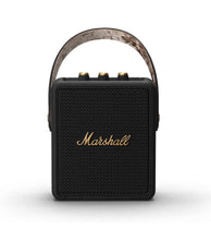 Load image into Gallery viewer, Marshall Stockwell II Portable Speaker-Black &amp; Brass Edition
